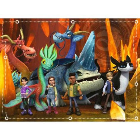 Puzzle Cum Sa Iti Dresezi Dragonul, 100 Piese - imagine 8